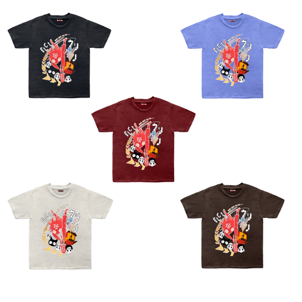 VHS x FLCL Tee